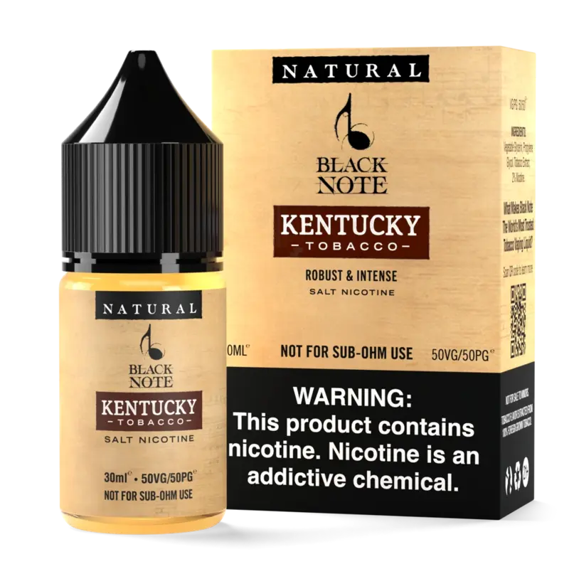 Black Note Kentucky Tobacco 30ml 30mg 50mg buy online price in Pakistan