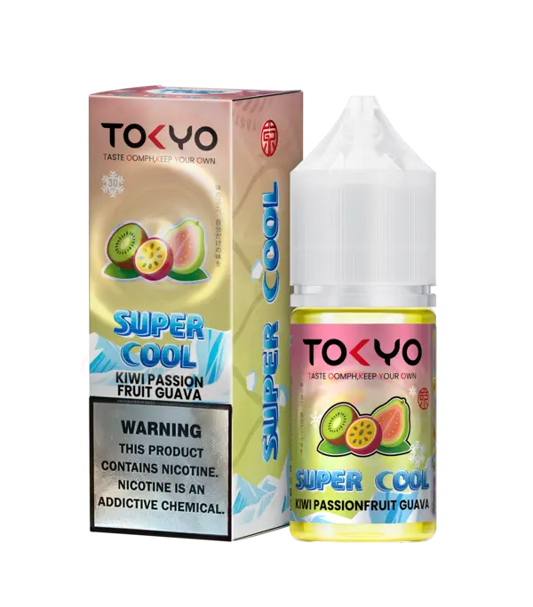 Kiwi Passion fruit guava Tokyo Super Cool 30ml shop onlibe best price at VIP vape store Pakistan