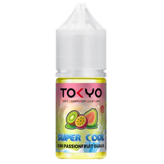 Kiwi Passion fruit guava Tokyo Super Cool 30ml salt nicotine flavor ice