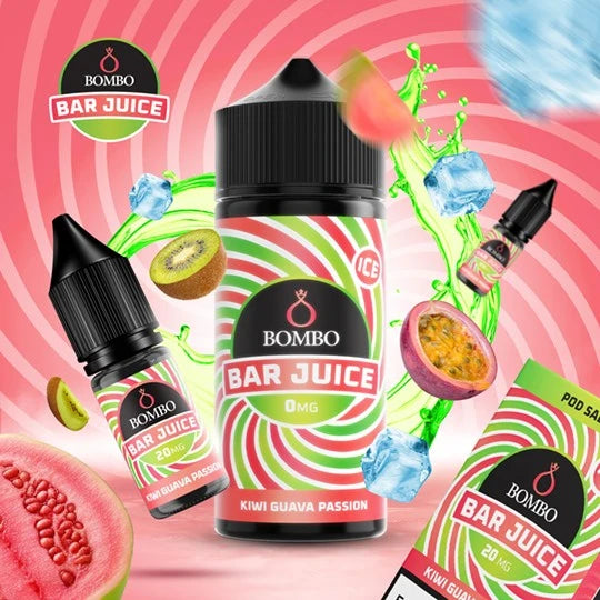 Bombo bar juice salt nicotine flavors 10ml