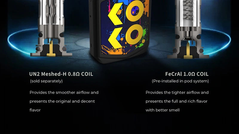 coil life and caliburn G compatible coils