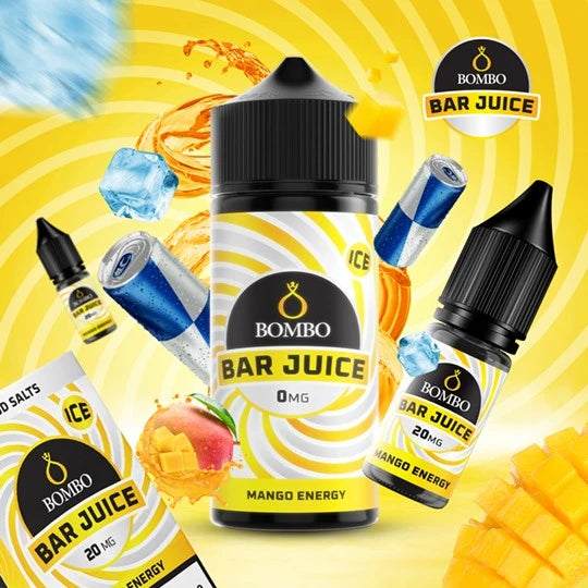 Bombo E-liquids mango energy 100ml ice