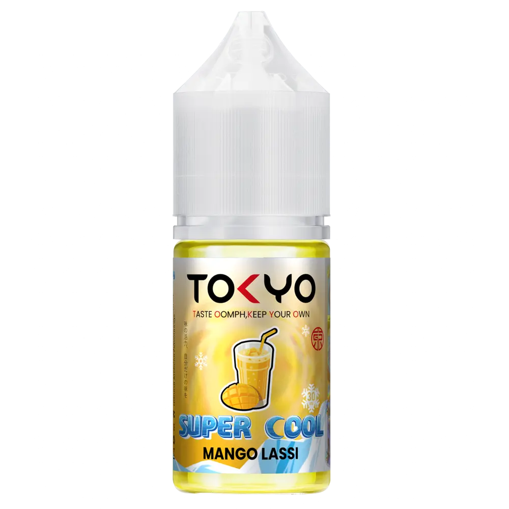 Mango lassi Nicsalt 30ml Tokyo Super Cool flavor 30mg 50mg 60mg nicotine vape flavor