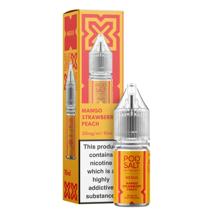 Pod Salt Nexus series 10ml Nicotine and reviews