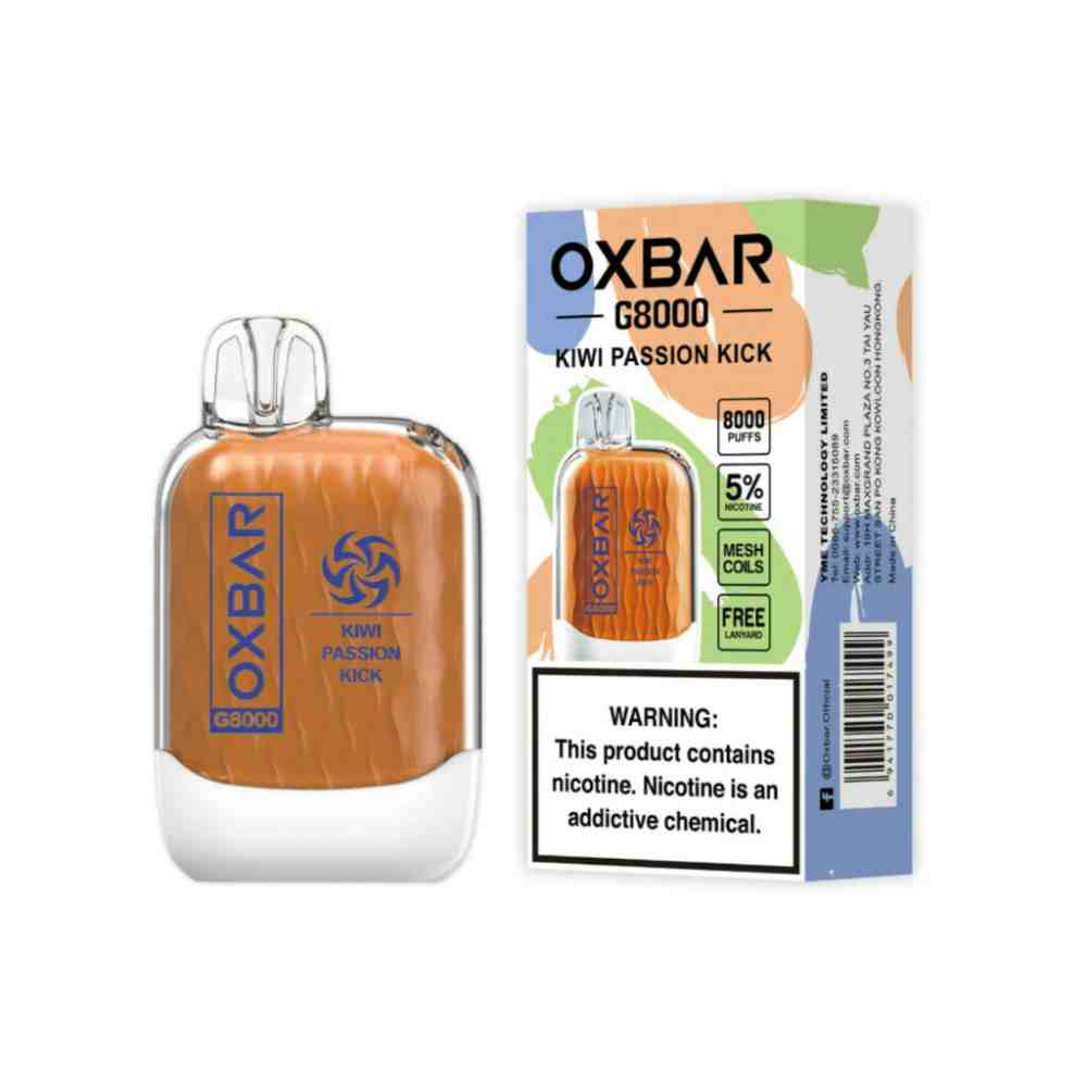 Oxbar G8000 disposables 8k Puffs Classic version