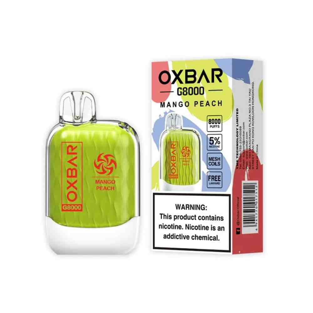 Oxbar G8000 disposables 8k Puffs Classic version