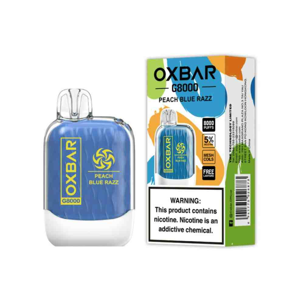 Oxbar G8000 disposables 8k Puffs Classic version