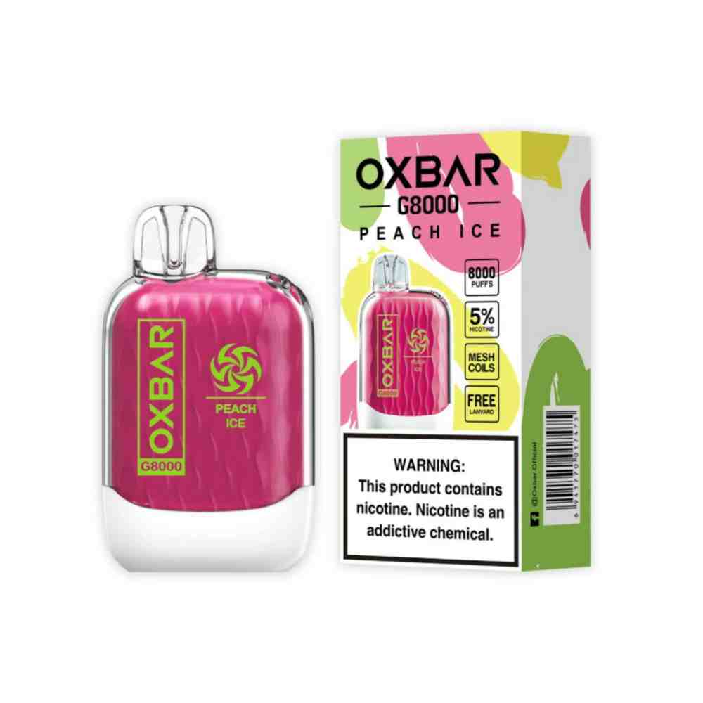 Oxbar G8000 disposables 8k Puffs Classic version