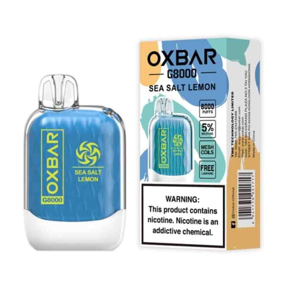 Oxbar G8000 disposables 8k Puffs Classic version