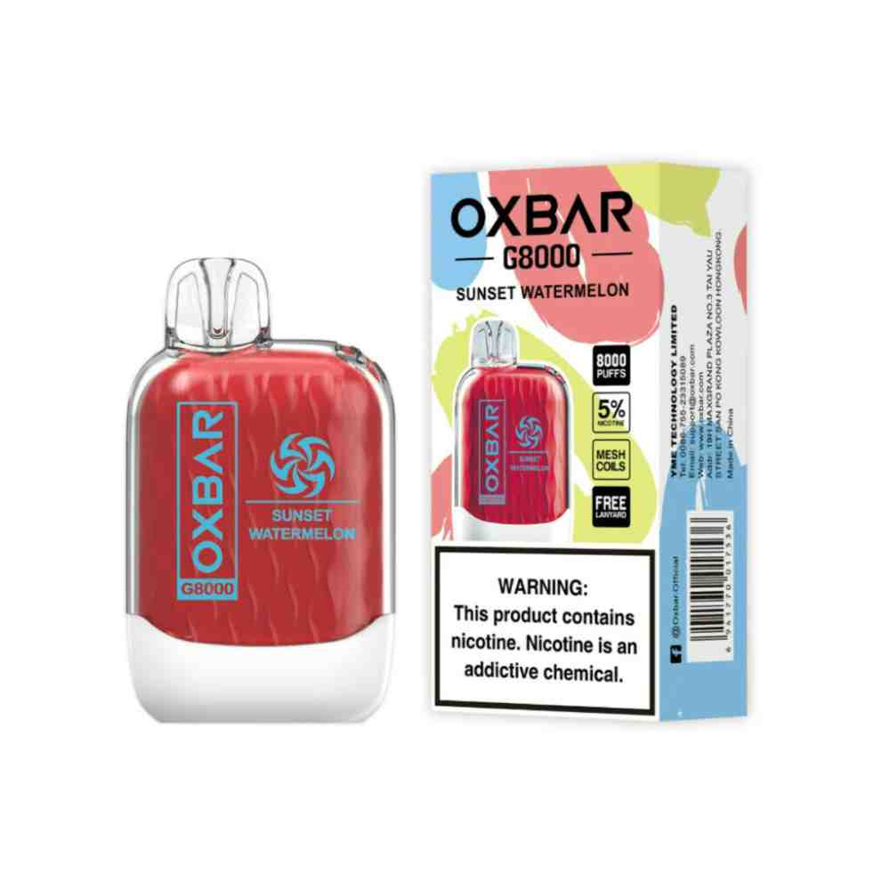 Oxbar G8000 disposables 8k Puffs Classic version