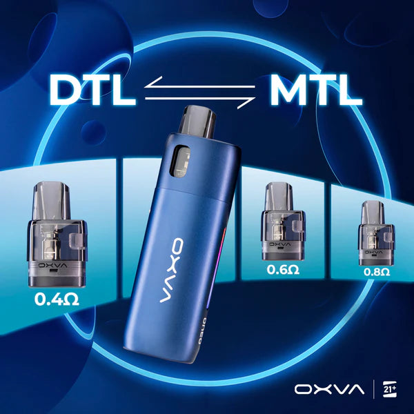 MTL and DTL ohms coil of oneo