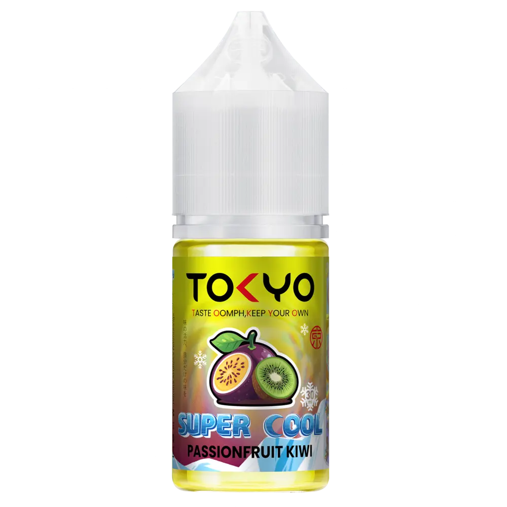 Ice Passion fruit kiwi Tokyo Super Cool nicotine salt best price 30mg 50mg 60mg