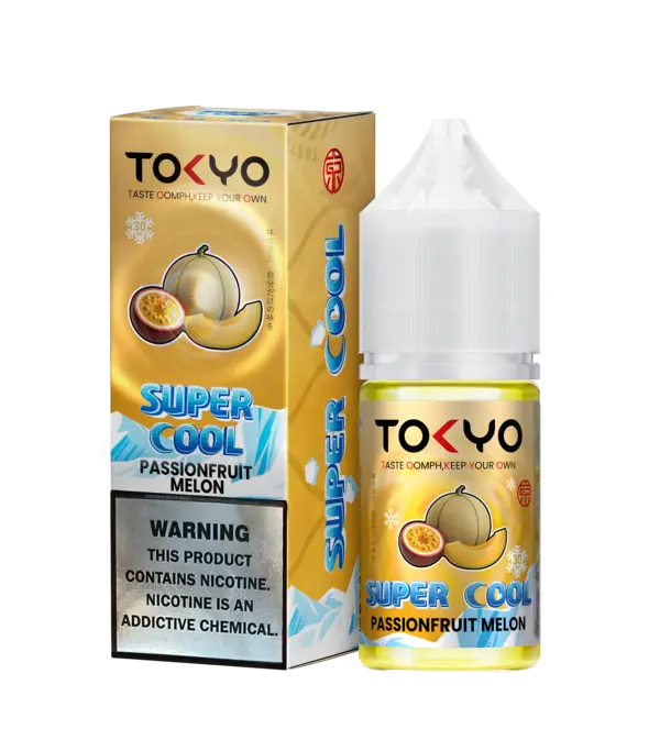 Passion fruit melon Tokyo Super Cool flavor 30ml best price in Pakistan