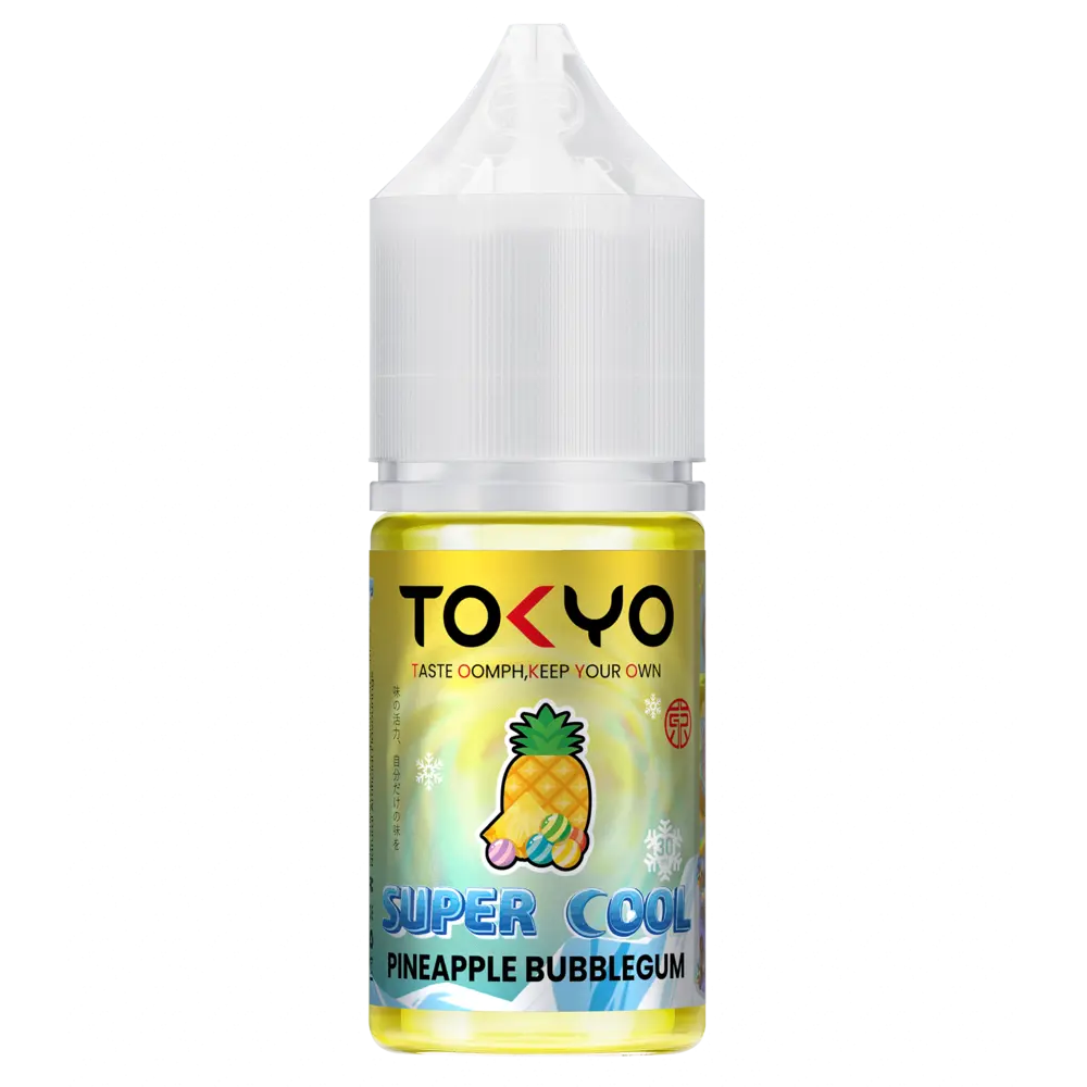 Pineapple bubblegum Tokyo Super Cool 30ml shop online at vape store Pakistan