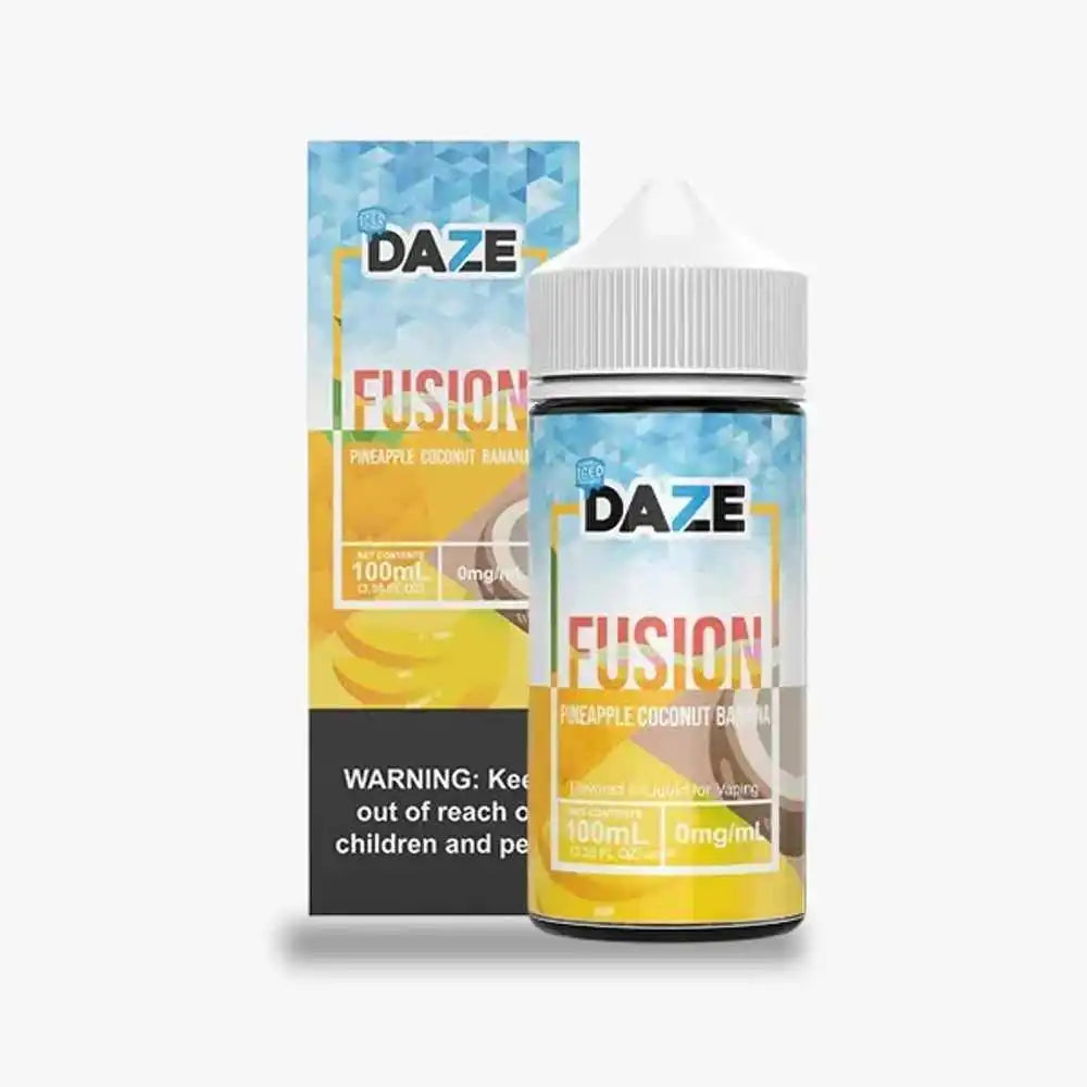 How many flavors in 7daze reds fusions ice E-liquid