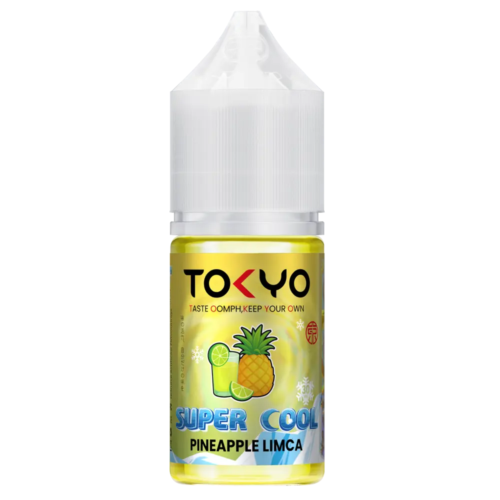Pineapple limca Nicsalt 30ml Tokyo Super Cool vape juice