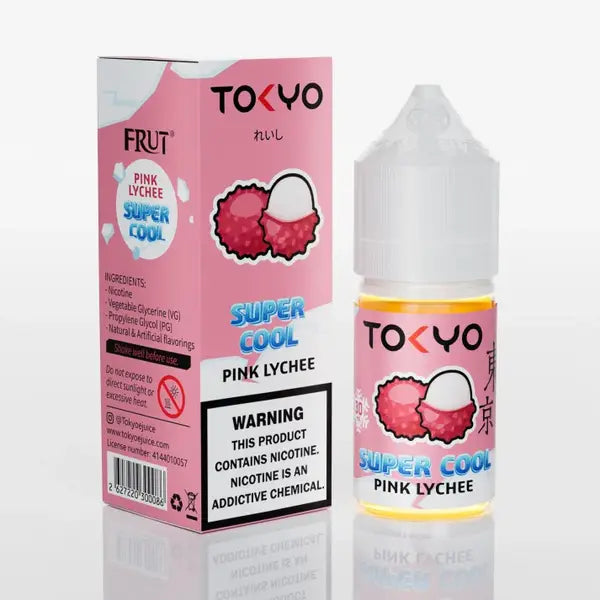 super cool tokyo ice pink lychee