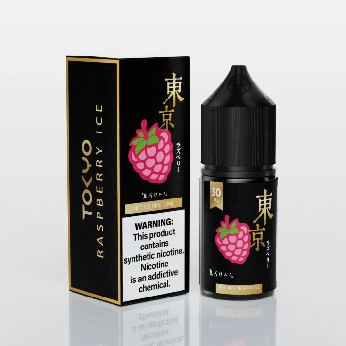 Raspberry tokyo ice salt nicotine