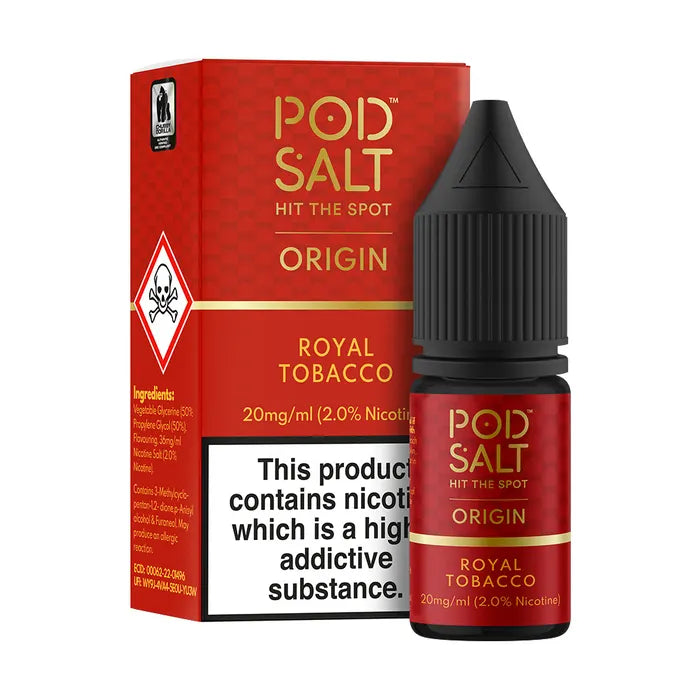 Pod Salt Origin 10ml all flavour and reviews