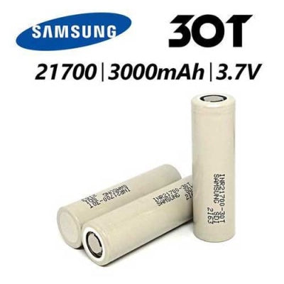 Samsung 21700 3000mAh 30T Battery are the most popular and trustworthy batteries for vapes in the vaping world.