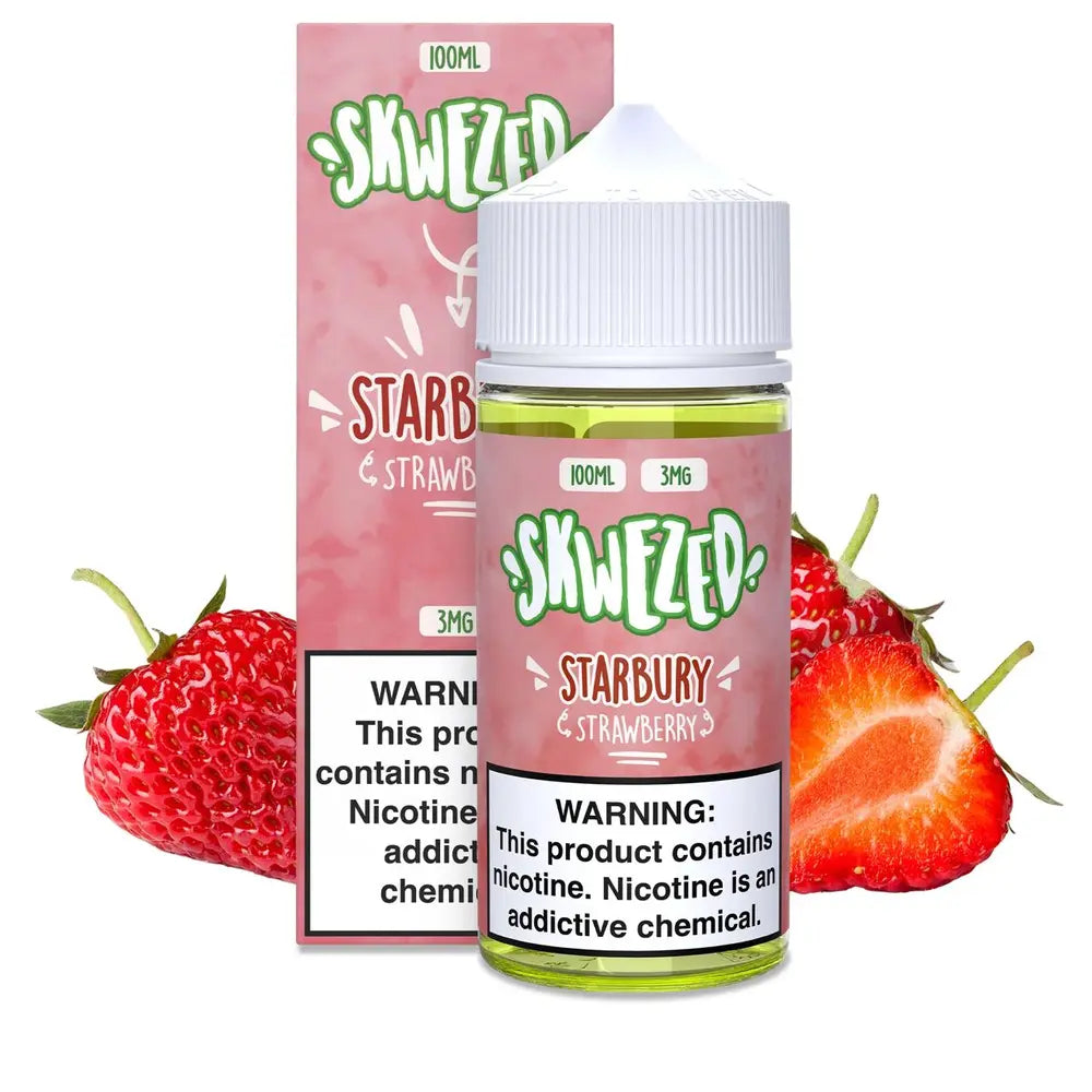 Skwezed 100ml freebase Non ice e-liquids