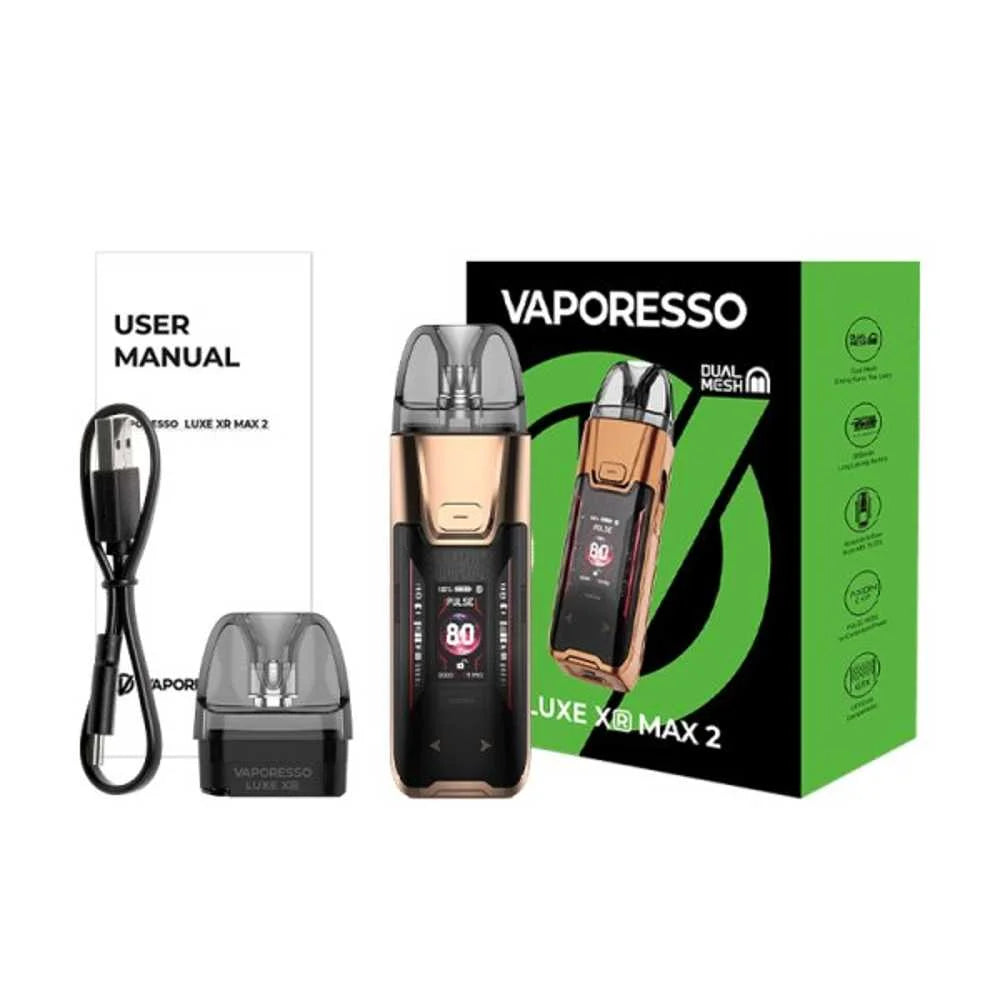 Vaporesso luxe xr max 2 box content 