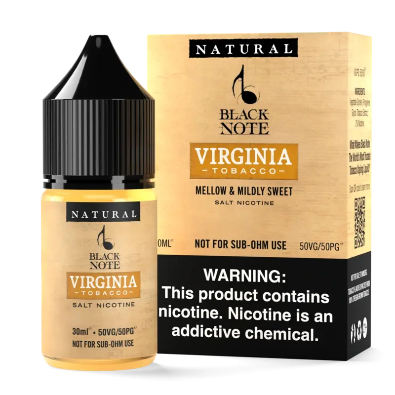 Black Note Virginia Tobacco 30ml 30mg 50mg price in Pakistan buy online