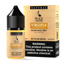 Black Note Virginia Tobacco 30ml 30mg 50mg price in Pakistan buy online