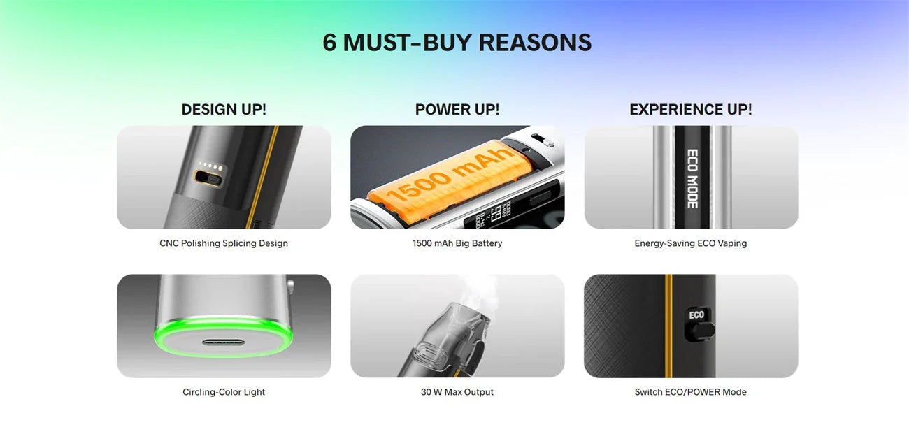 Sale on all vape or pod kits, E-juices/E-liquids, salt nicotine flavors.