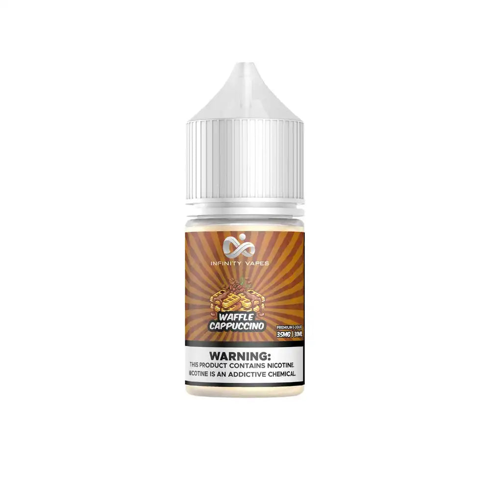 Buy online best price Waffle Cappuccino 30ml Infinity Nicsalt