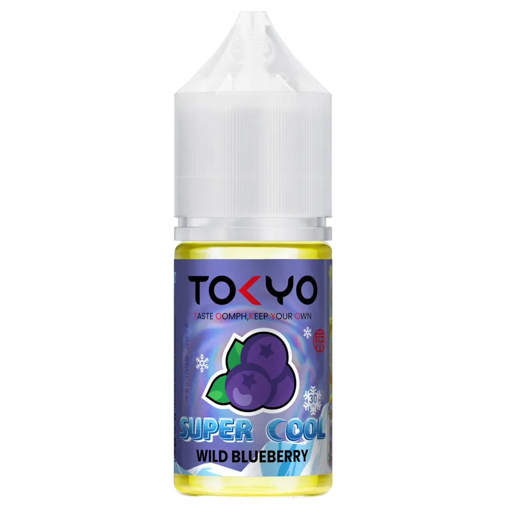 Wild blueberry Tokyo Super Cool 30ml flavor best price in Pakistan